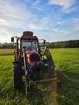 Ciągnik rolniczy URSUS 7524 + ŁADOWACZ AGROMASZ Ł-106