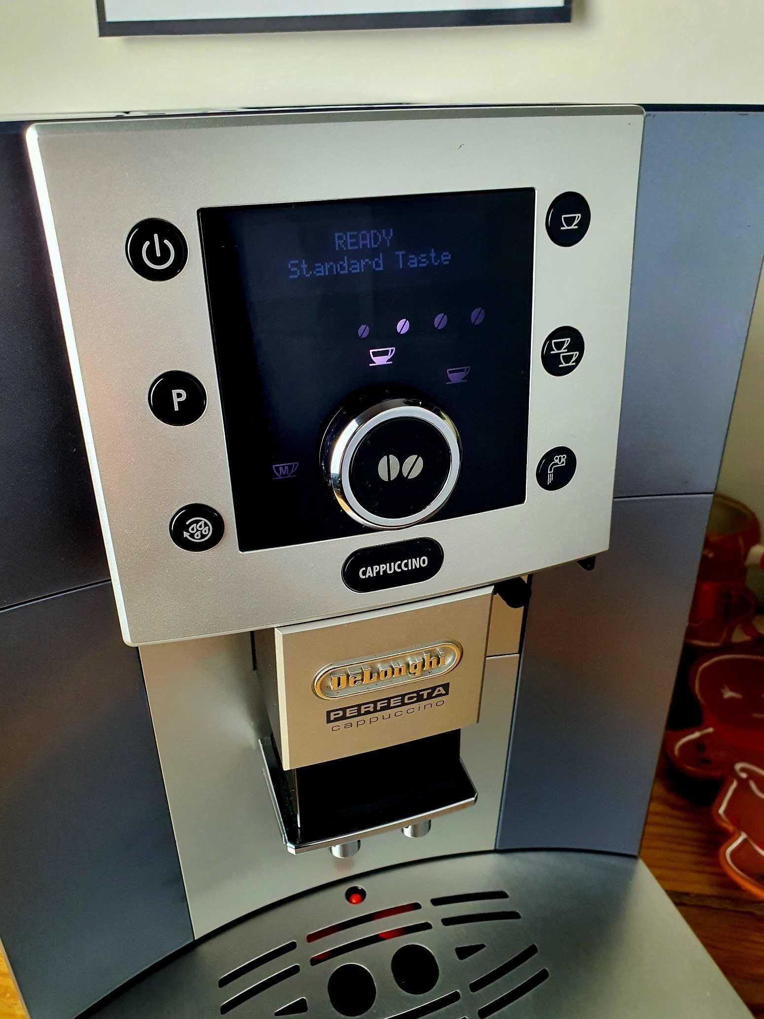 Piękny stan! Delonghi Perfecta capuccino po serwisie z gwarancją!