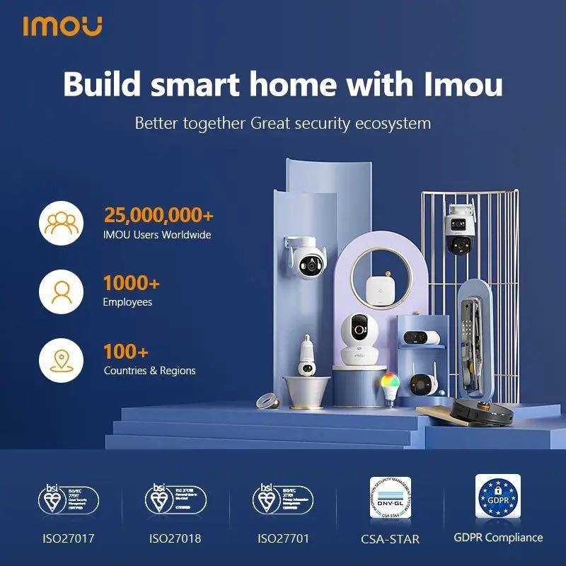 Камера с лампочкой IMOU, 3 МП/5 МП, 3K QHD, лампа и камера 2 в 1