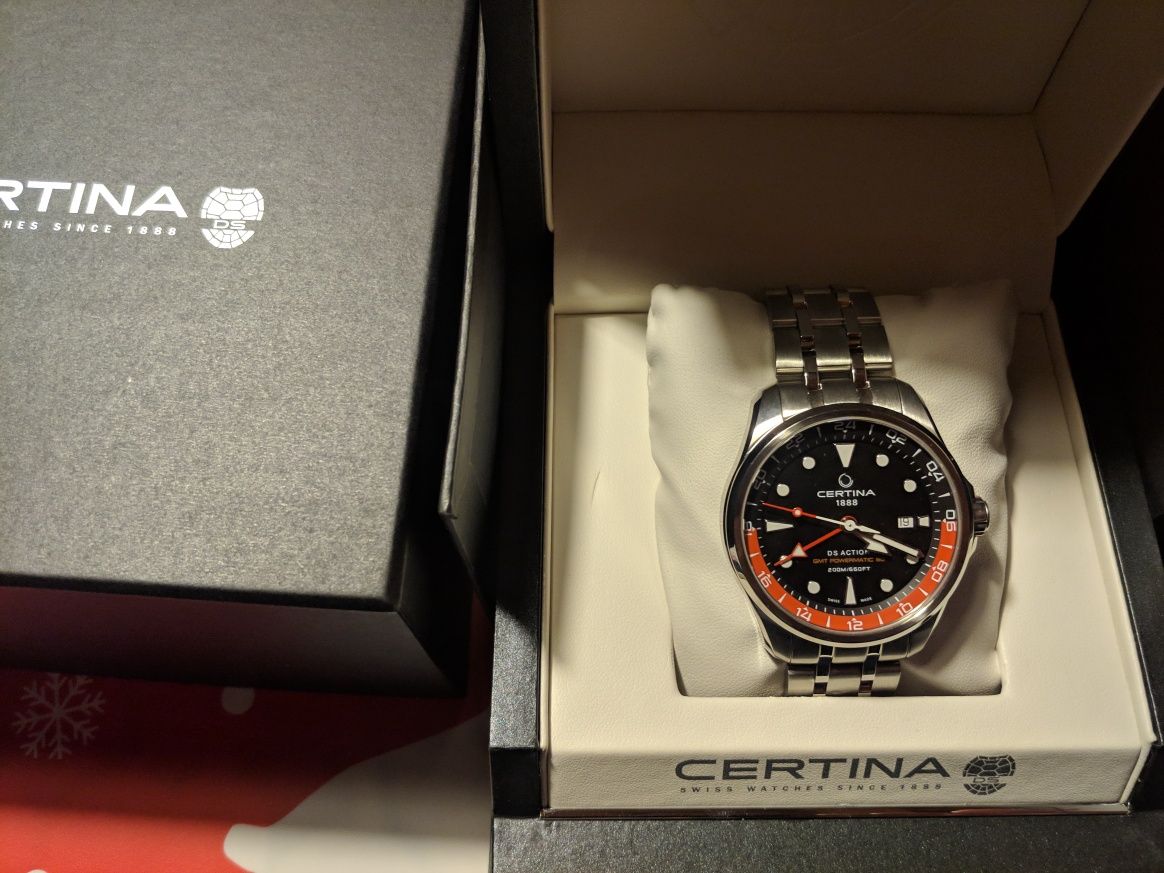 Zegarek automatyczny Certina DS Action GMT Powermatic 80