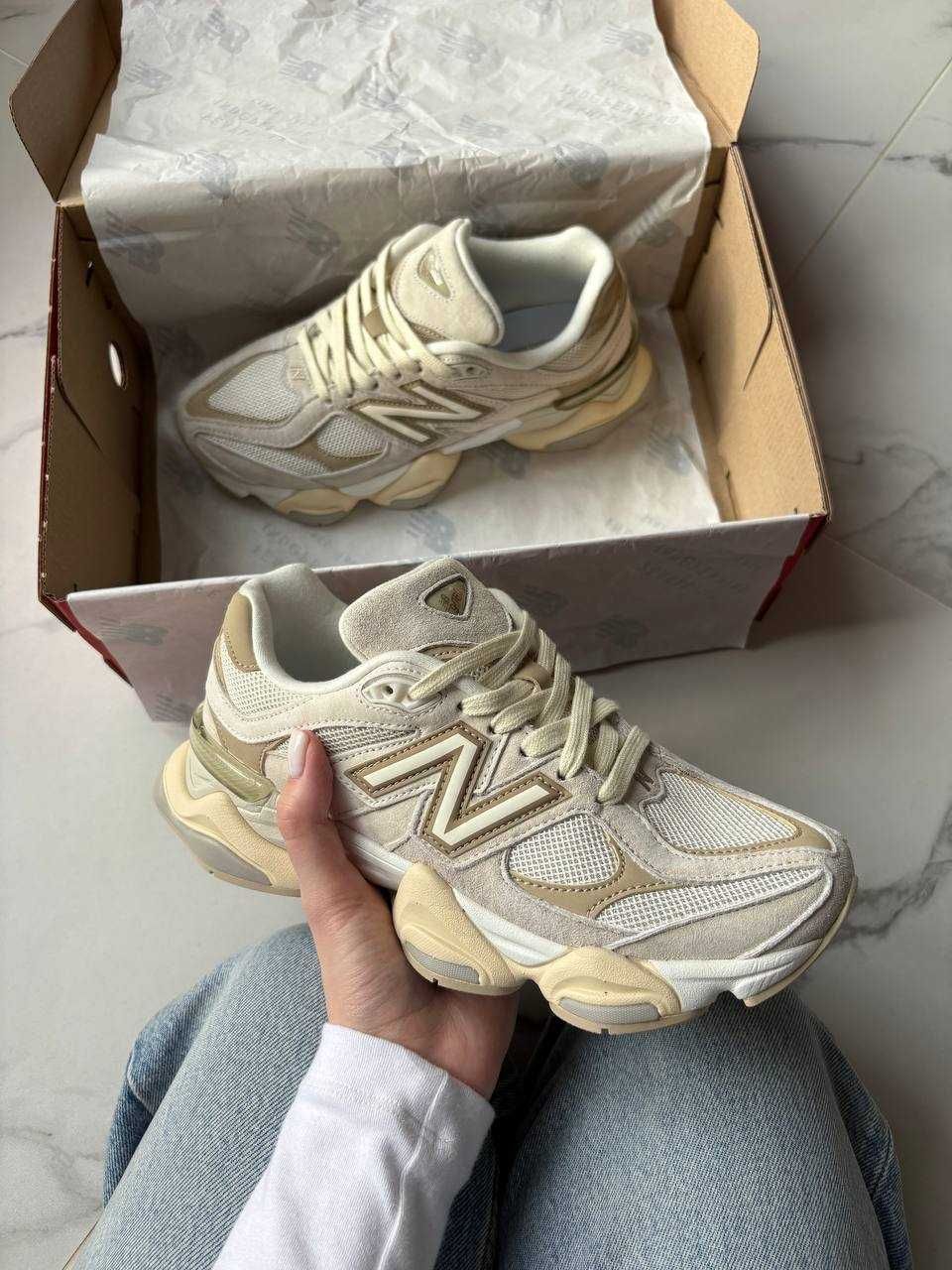 New Balance 9060 Sea Salt Brown Оригинал