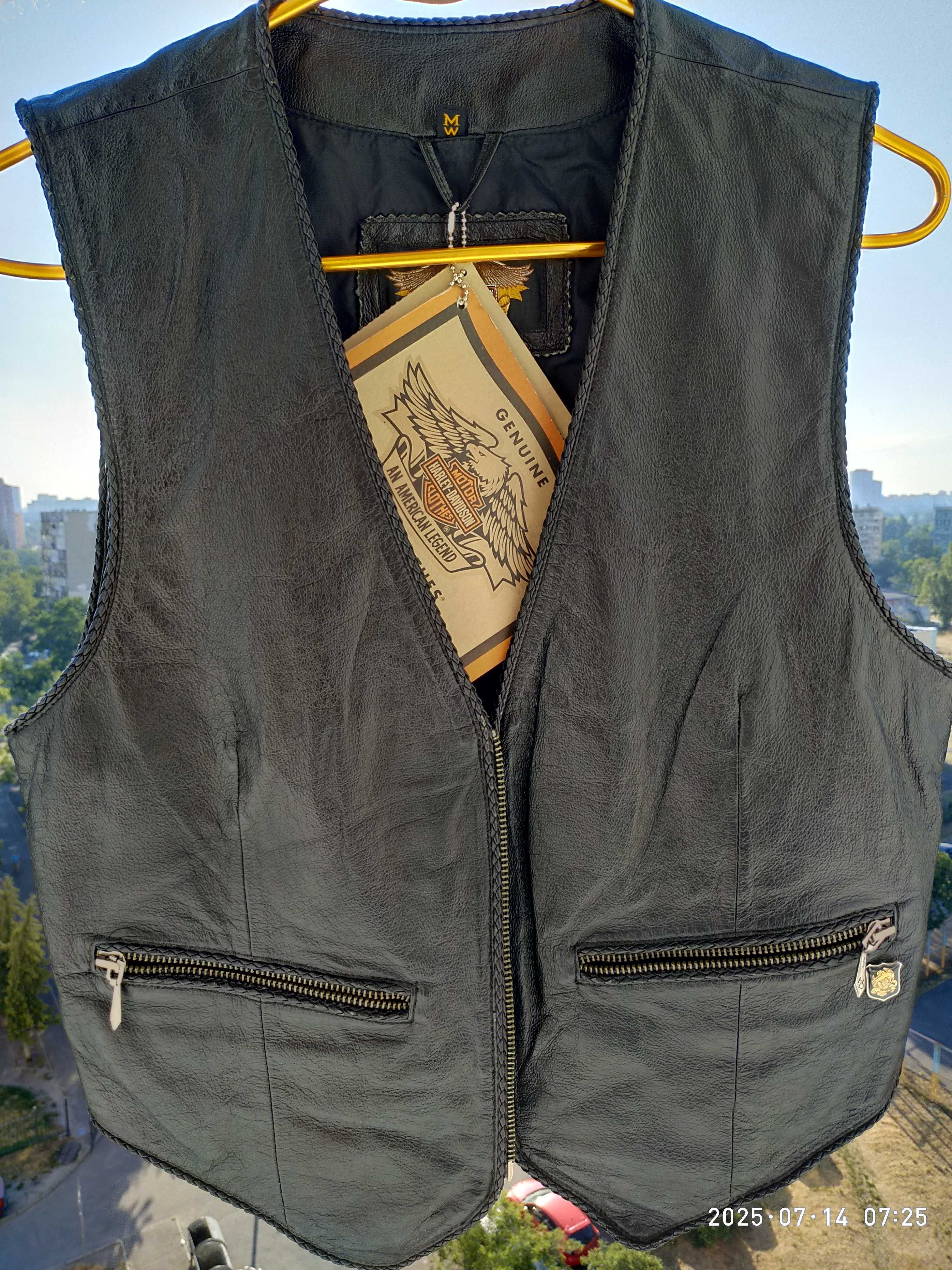 Жилет Harley Davidson Alamosa Vest размер S/M 01.2002 Винтаж , Новый !