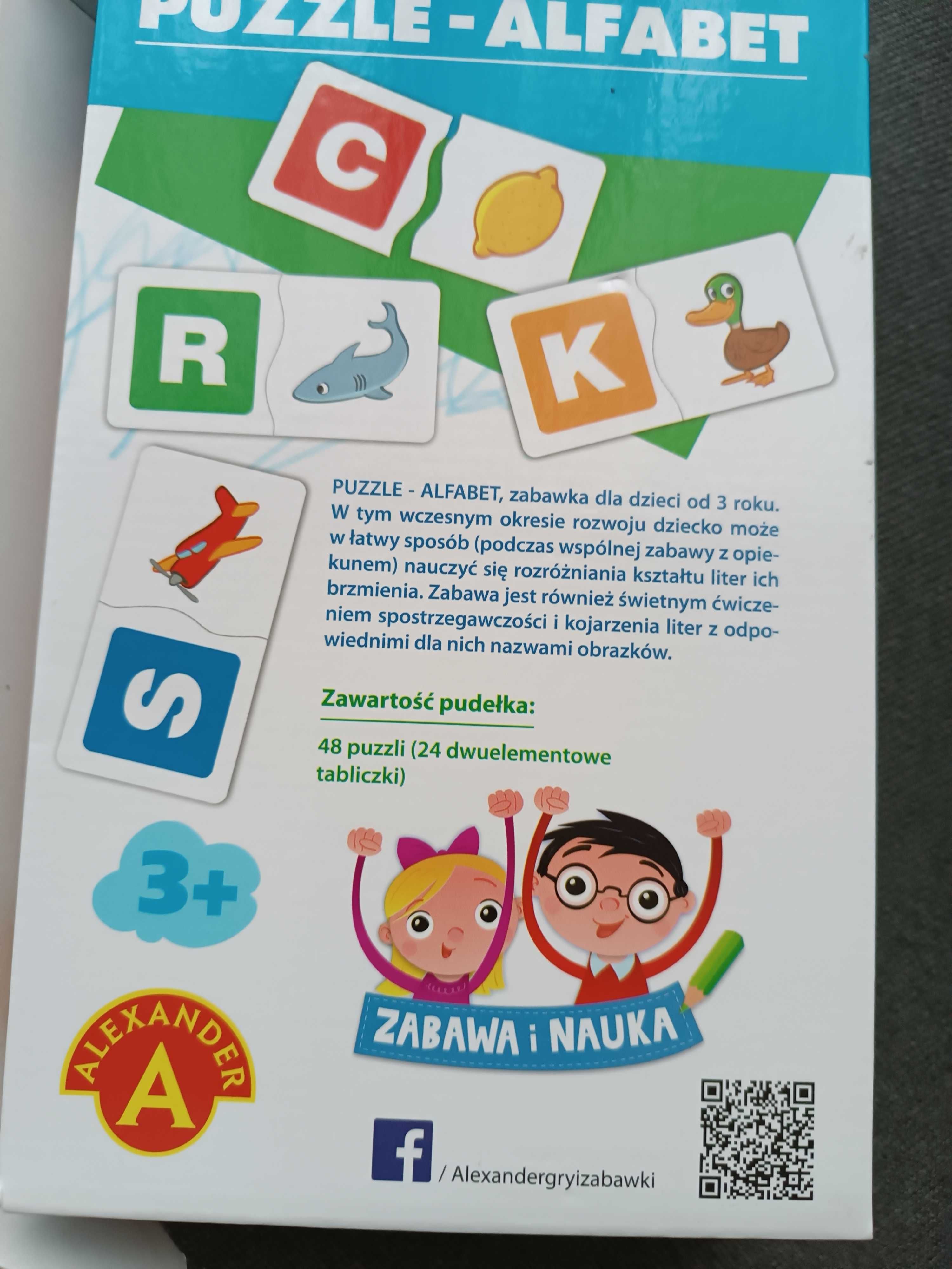 Puzzle - Alfabet - Aleksander 3+