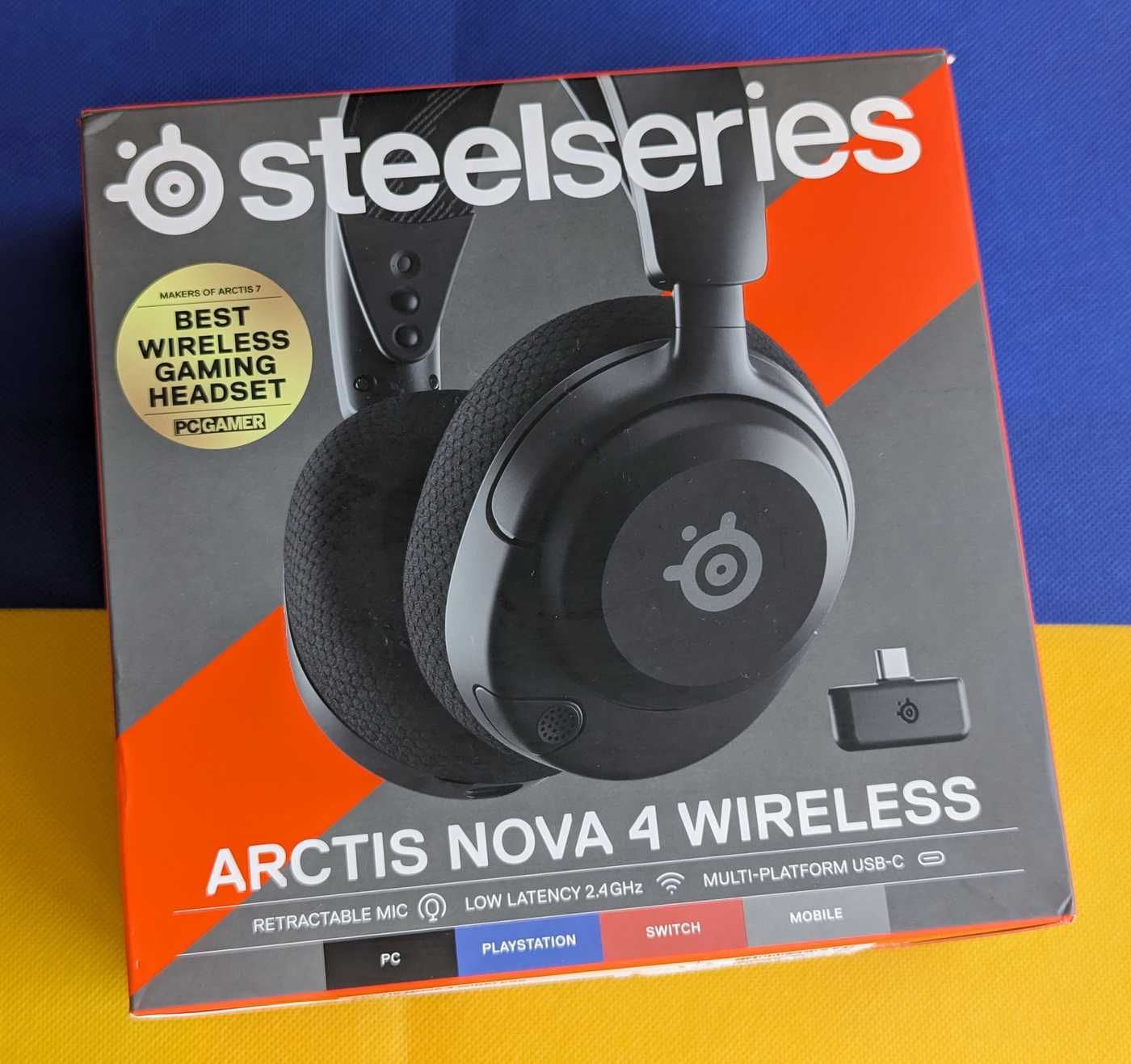 з США ігрова гарнітура SteelSeries Arctis Nova 4 Black (61636)