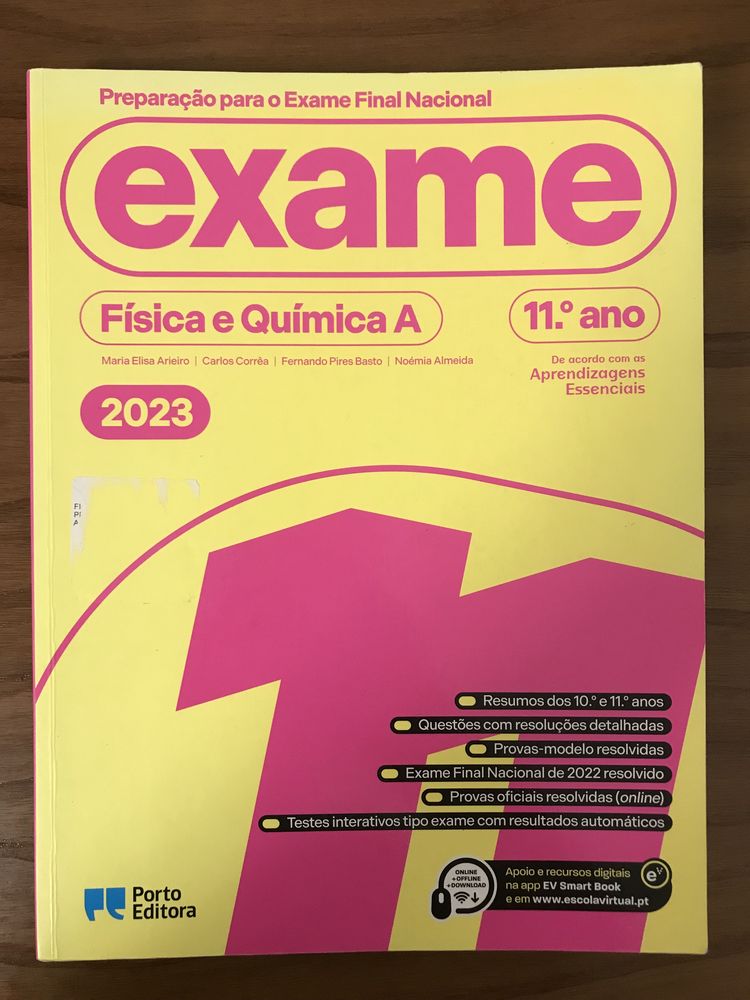 Preparação para o Exame Final Nacional de Física e Química A