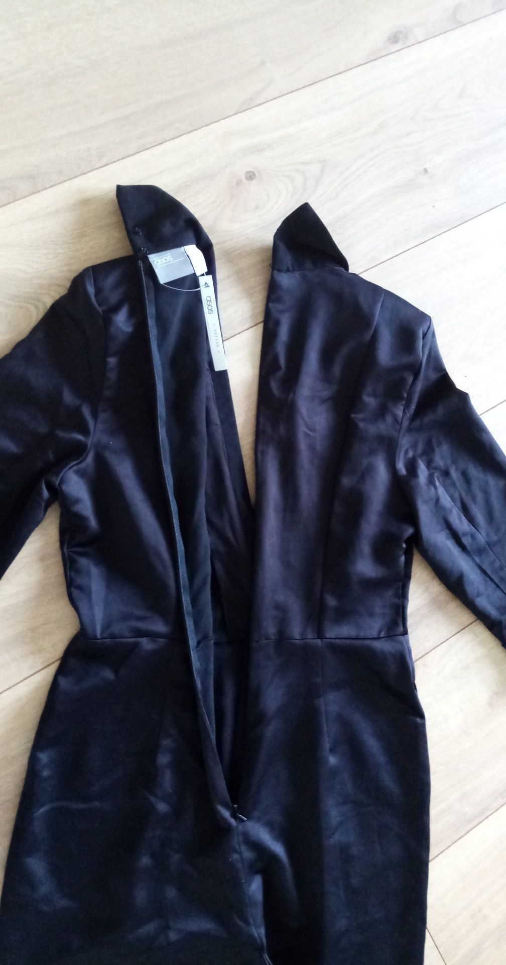 Elegancki damski kombinezon czarny S/36
