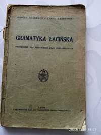 Gramatyka łacińska , Marian  Aubrbach i Karol Dąbrowski  1937
