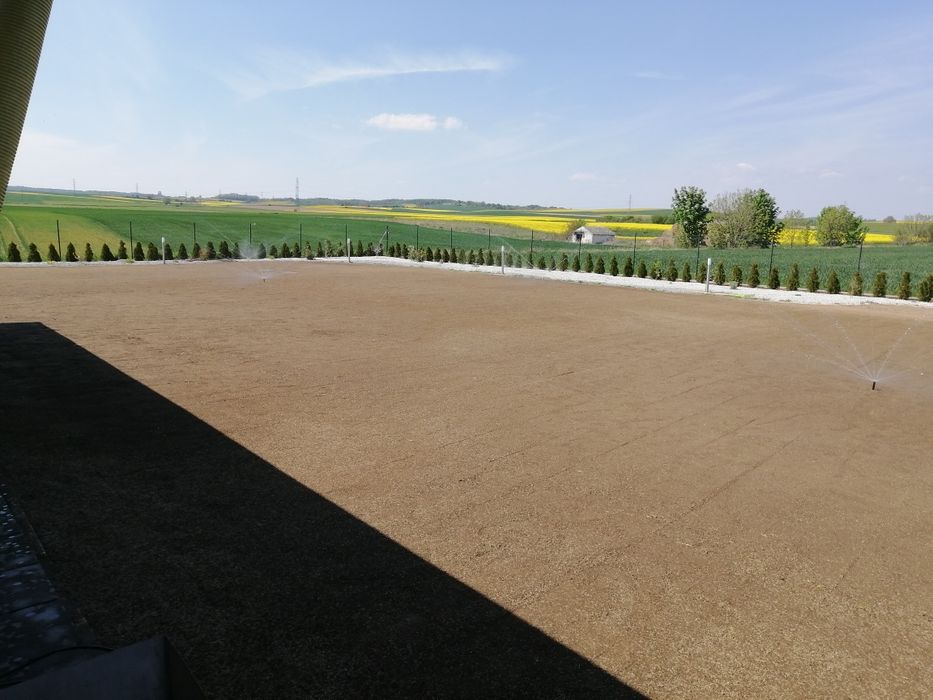 Zakładanie trawników!Uslugi glebogryzarką separacyjną!Nawadnianie auto