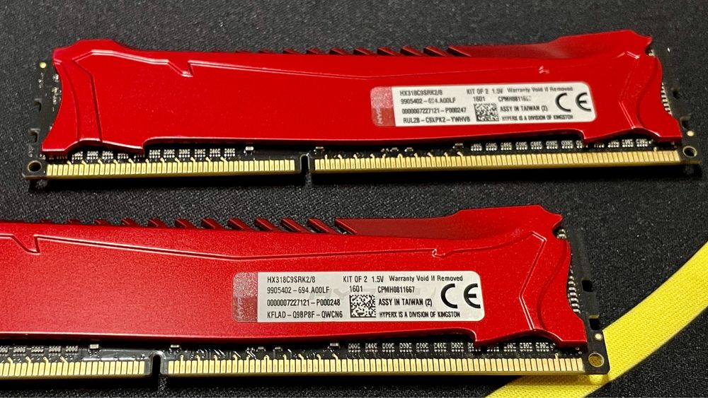 Pamięć Ram DDR3 8GB Kingston Fury HyperX Savage 1866Mhz CL9 (2x4GB)