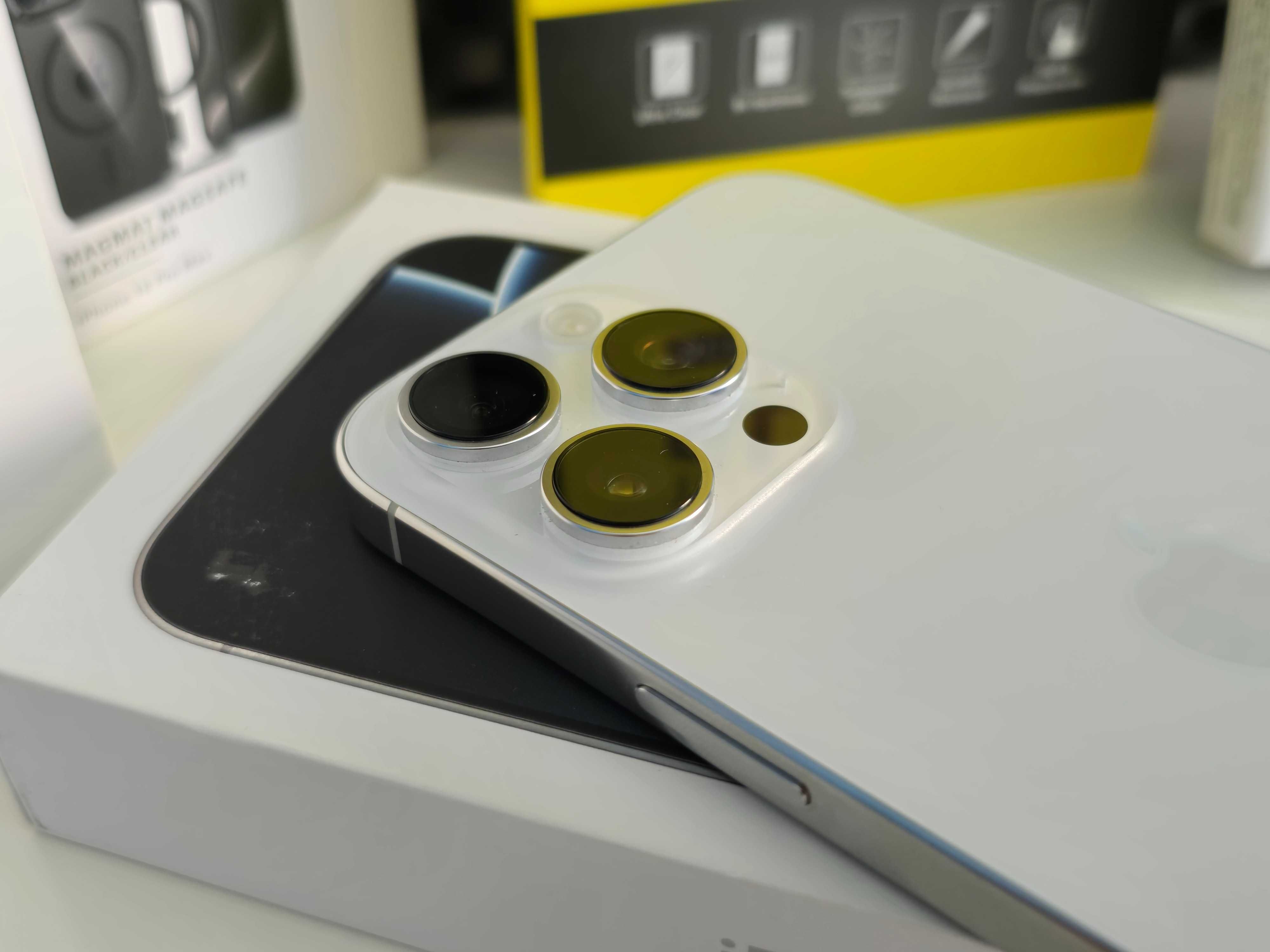 Iphone 16 Pro Max 512GB Biały| AirPods Pro 2 ANC|Etui 3szt.|