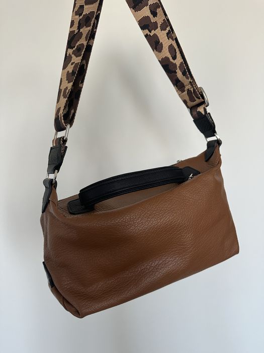 Сумка з широким ремінцем