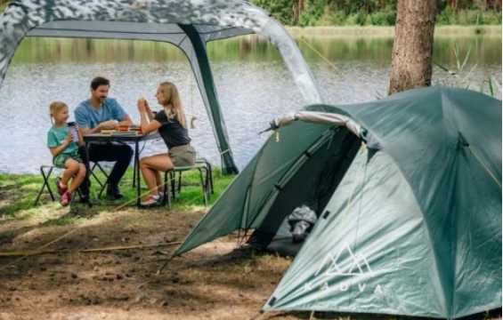 Lekki namiot kempingowy 2 osobowy, turystyczny, wodoodporny
