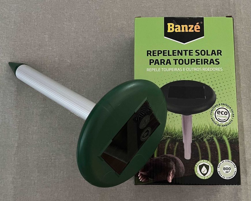 Repelente Solar para toupeiras
