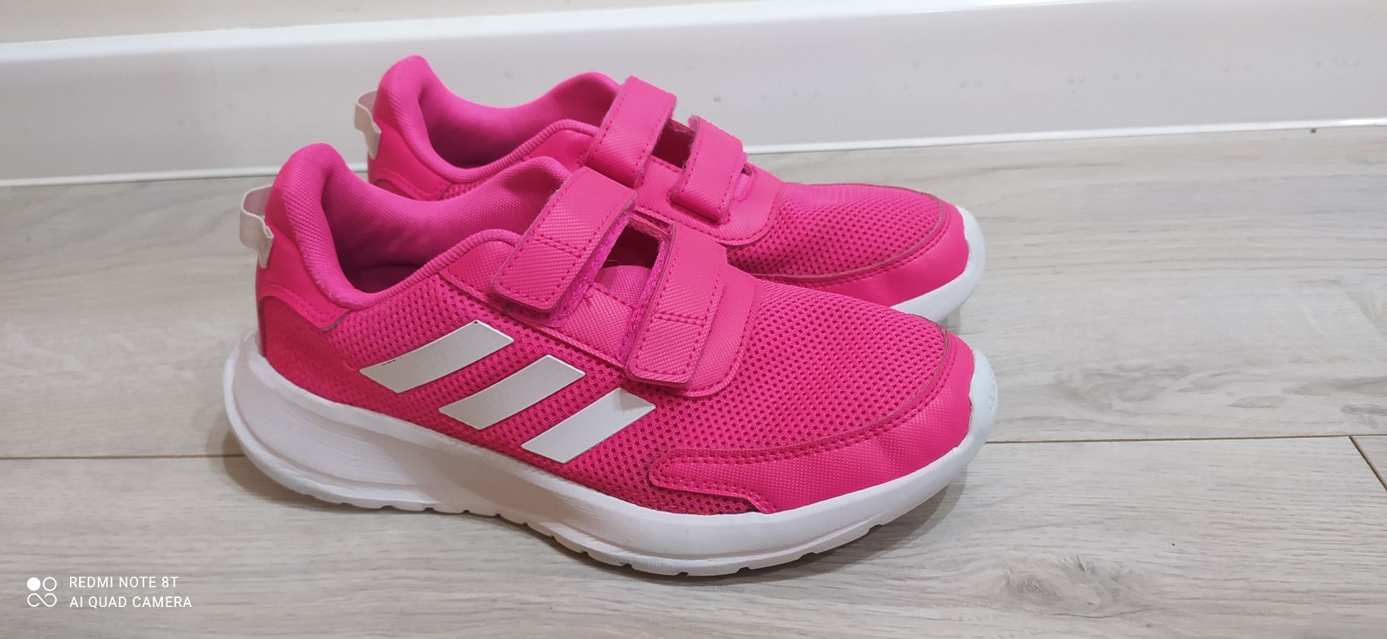 Buty adidas 35 różowe na rzepy