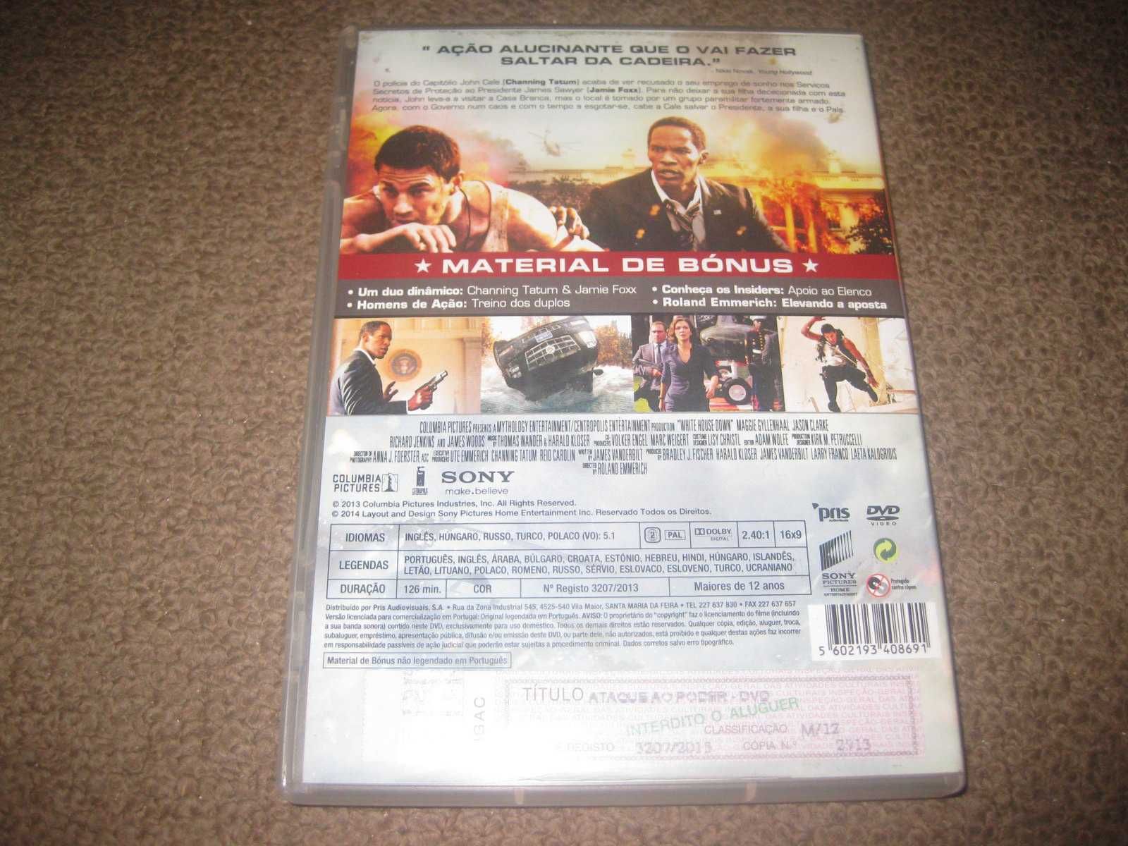 DVD "Ataque ao Poder" com Jamie Foxx