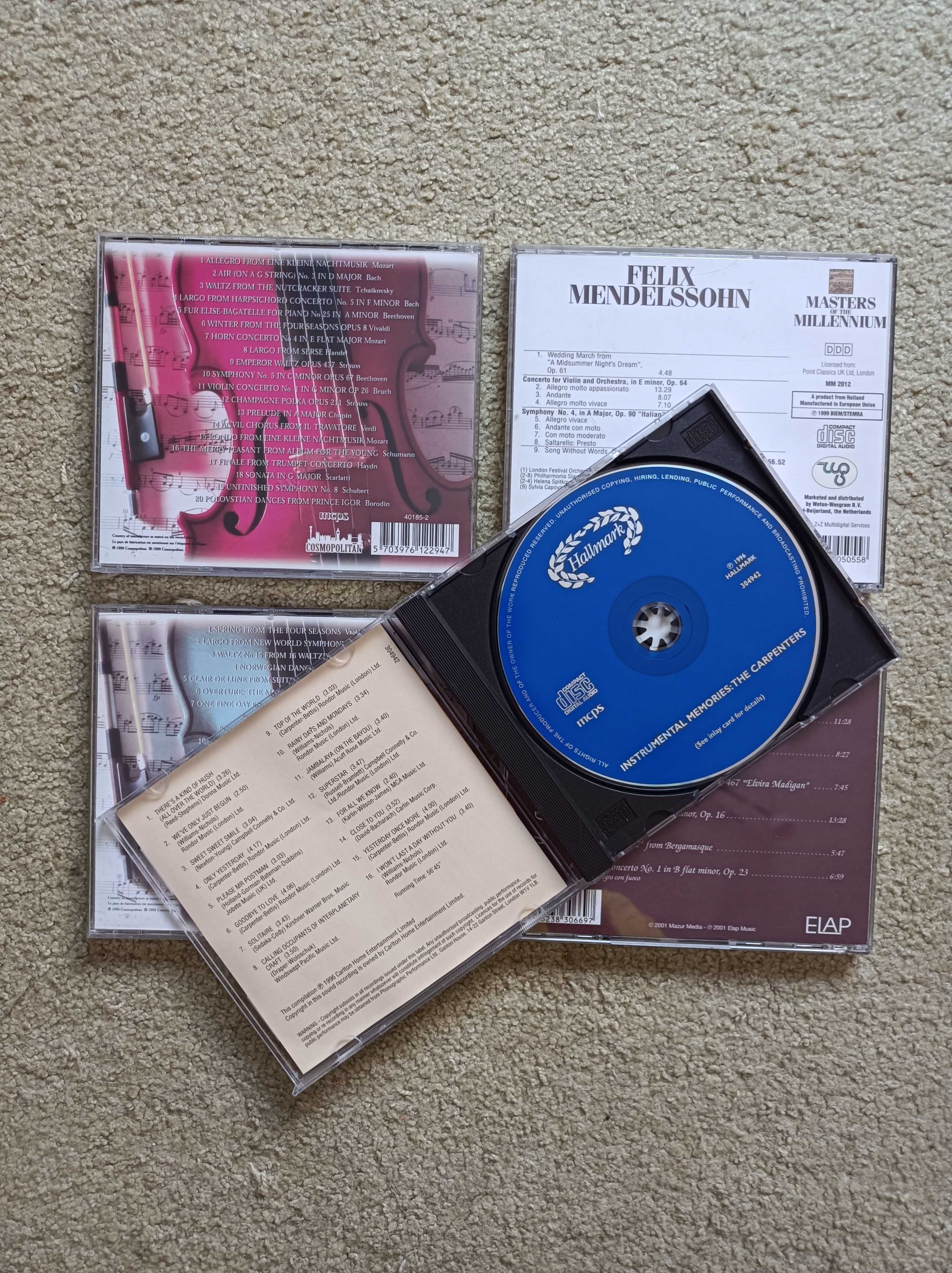 CDs Musica Classica, Felix Mendelssohn, - 6€/lote