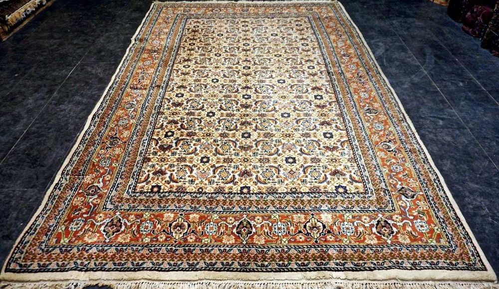 Tapete oriental PERSA TABRIZ, feito à mão, Lã s/Algodão, 310cm x 195cm