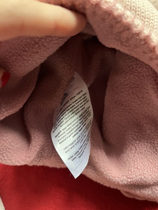 Pudrowo różowa czapka niemowlęca Kik r.86