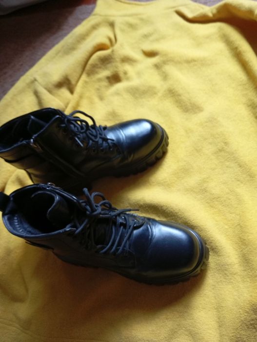 Ботинки женские зимние кожаные сапоги р39