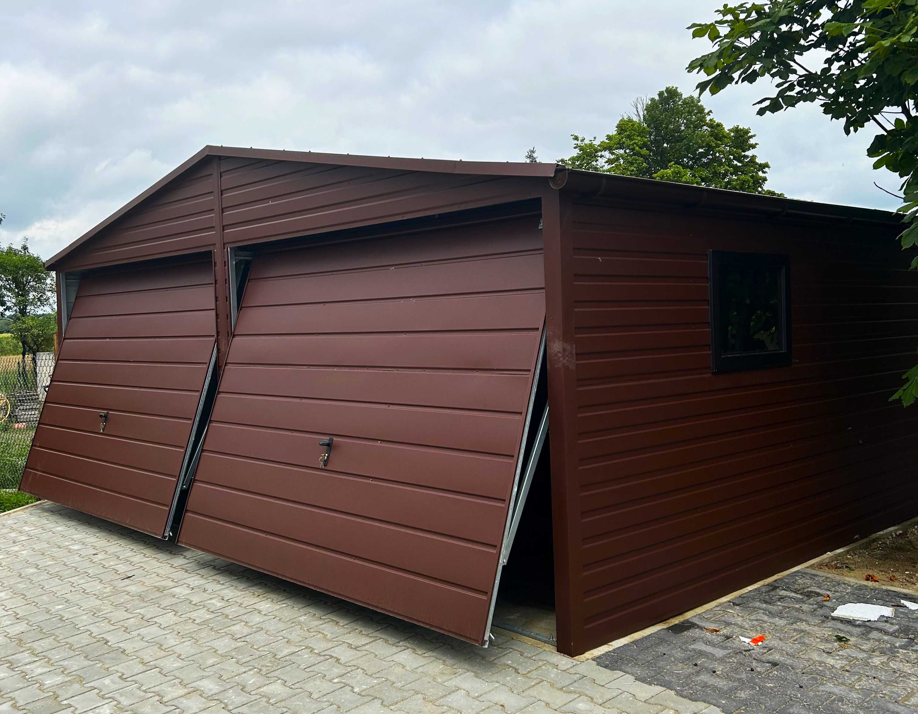 Garaż blaszany PREMIUM 5x6/6x6/6x5.8/6x5*Profil Zamknięty*Producent*