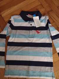 Koszulka chłopięca polo, bluzka, rozmiar 122