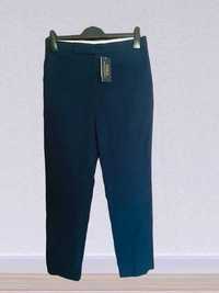 Ralph Lauren nowe granatowe spodnie premium bawełna r. 4 (34/36).