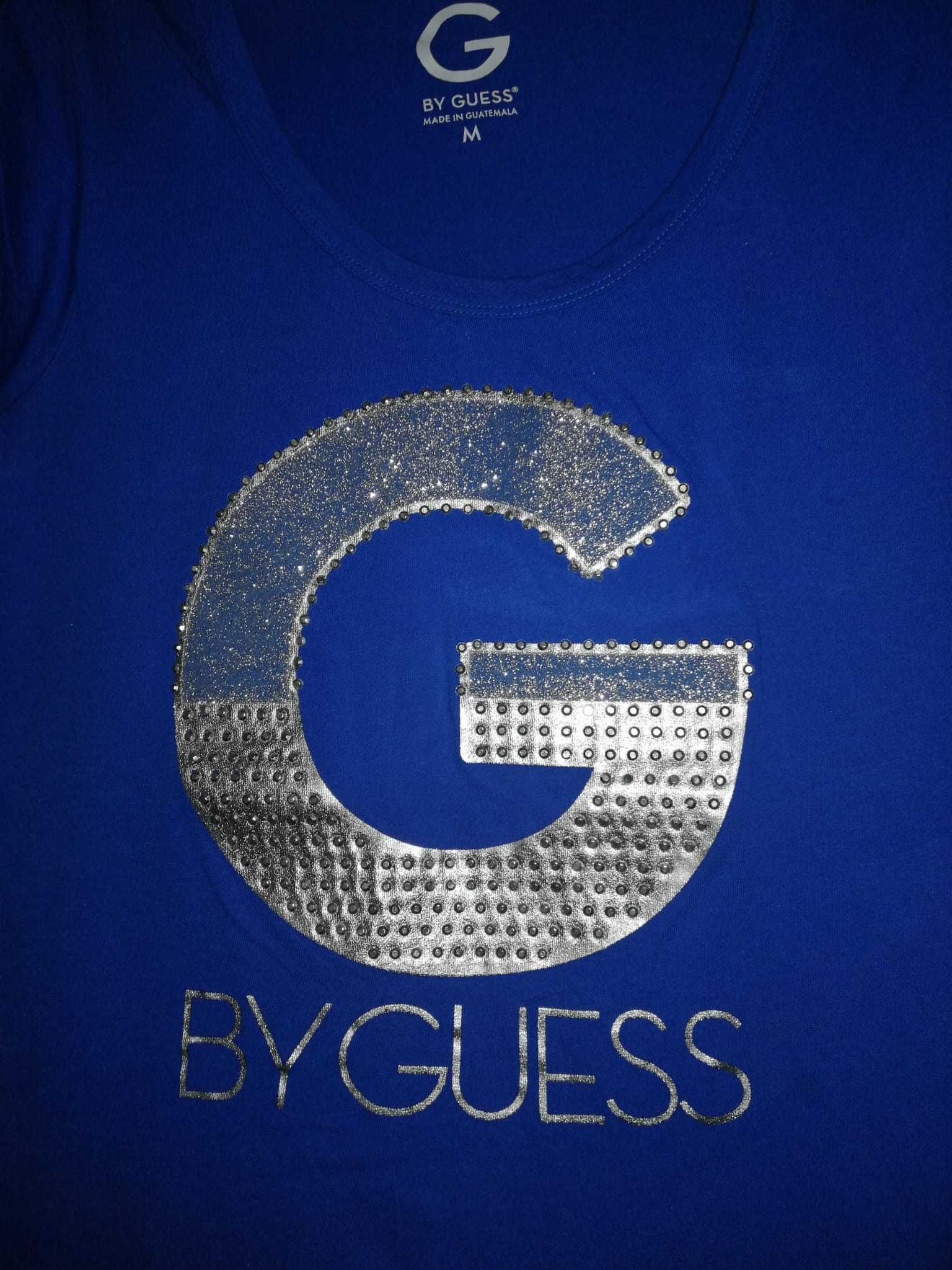 T-shirt  GUESS  granatowy rozm.M