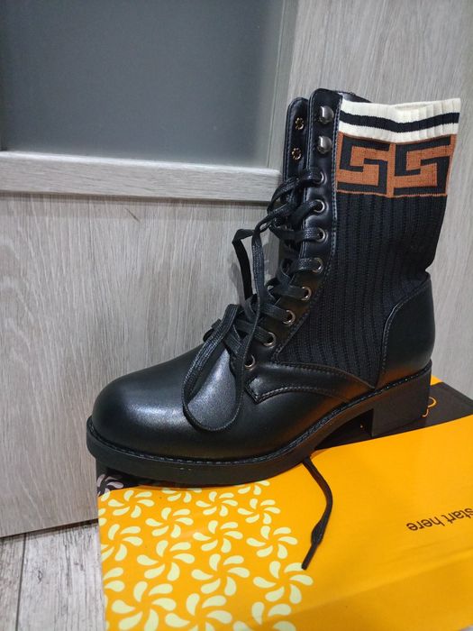 Śliczne Buty Damskie Nowe Wiosna Jesień