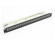 Painel de Patch Cat7 24 Portas - Totalmente Blindado