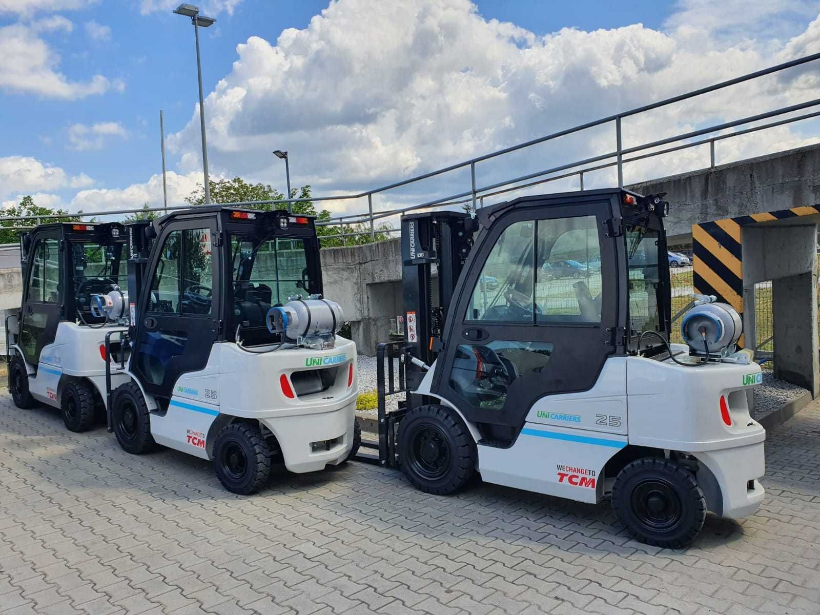 Wynajem długoterminowy wózka widłowego - różne udźwigi - różne maszty