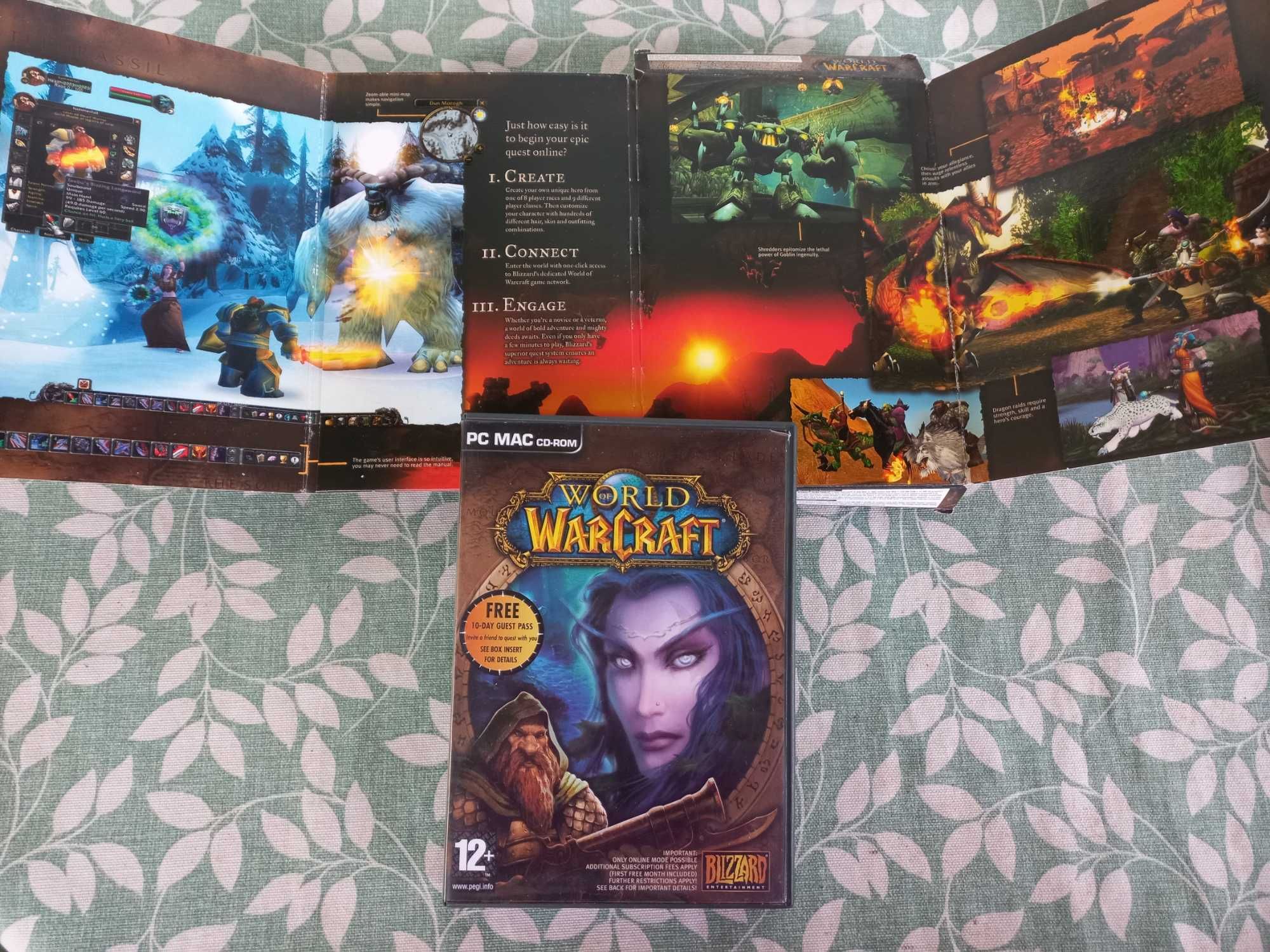 Jogos pc: World of Warcraft + expansão; Senhor dos Anéis