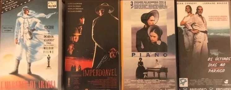 Filmes em VHS (vários géneros)