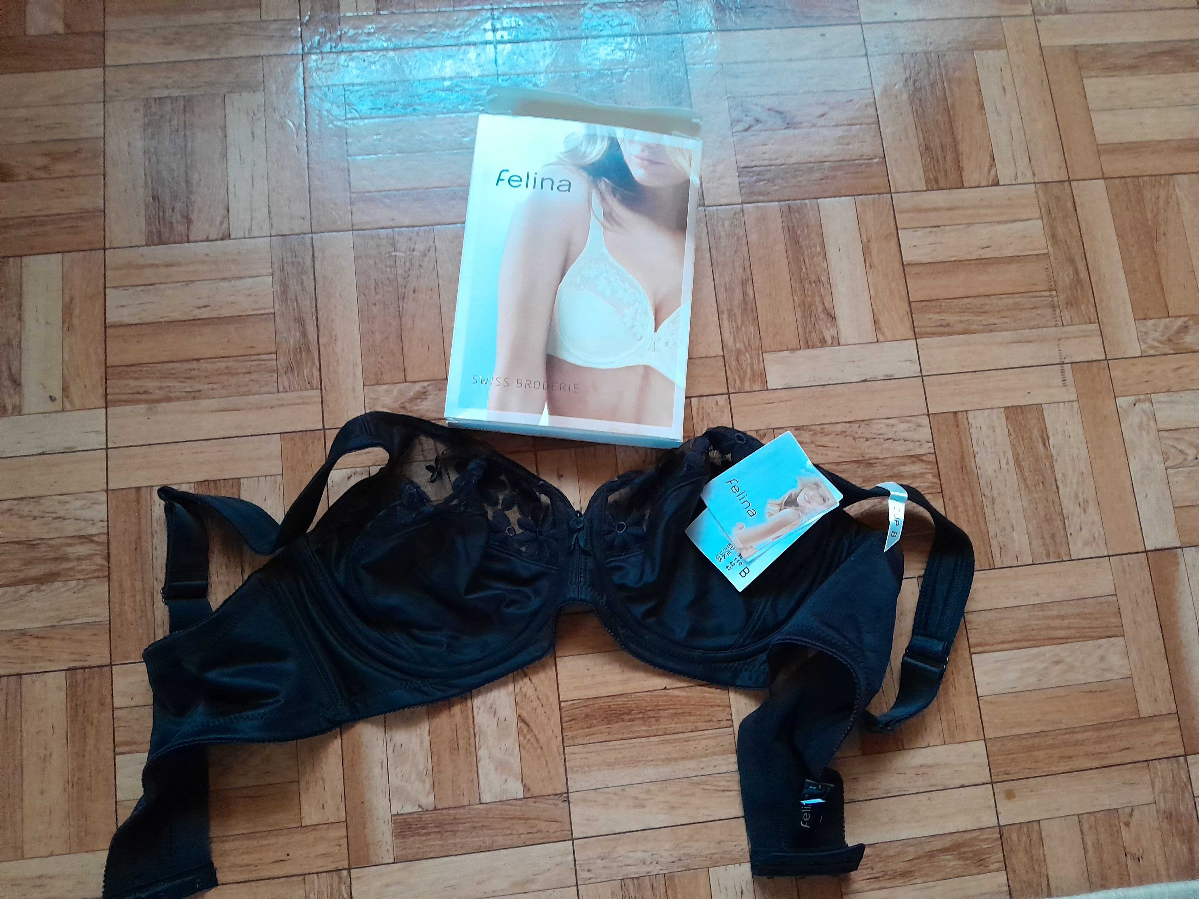 Biustonosz FELINA czarny 95B