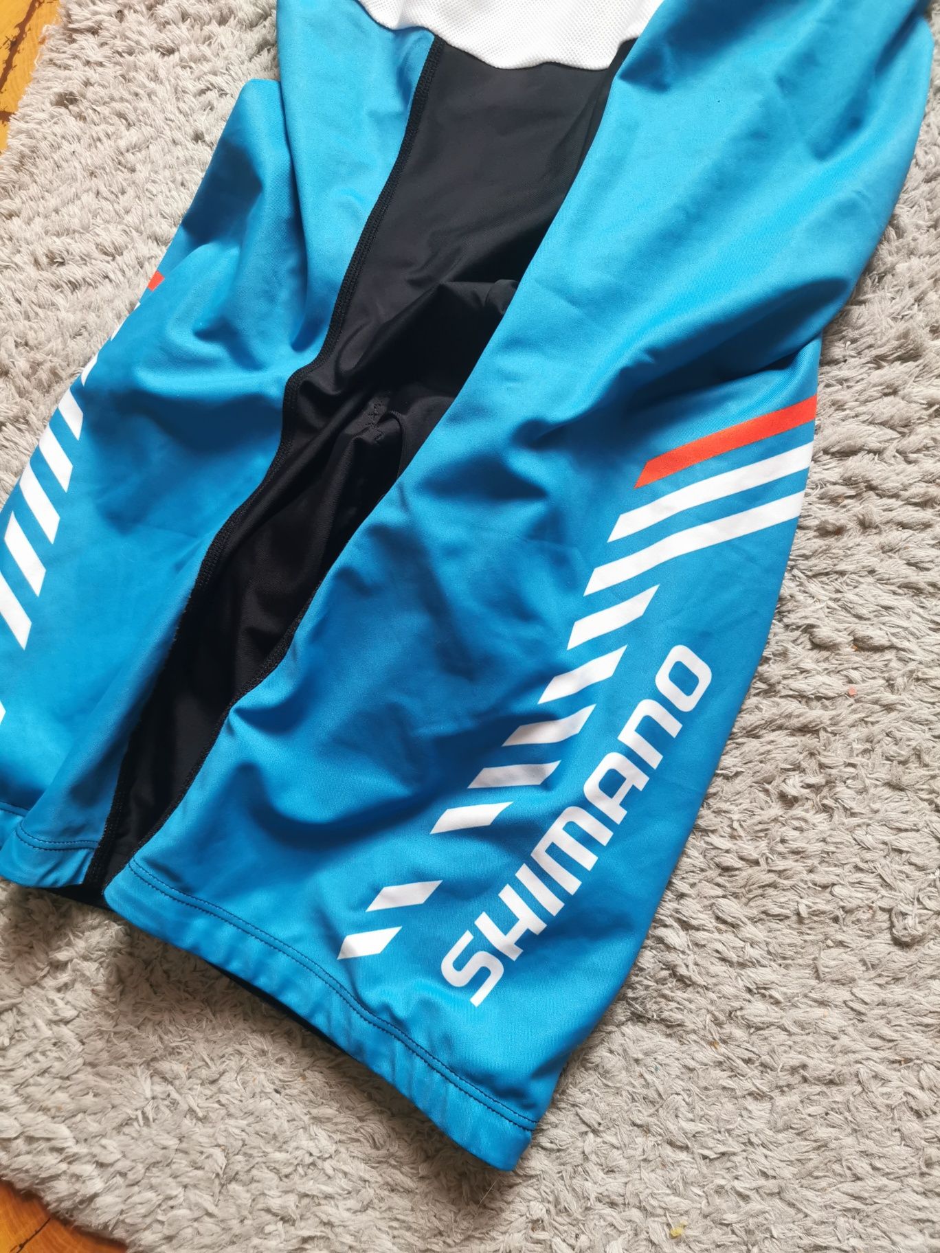 Spodenki kolarskie męskie na szelkach Shimano XXXL