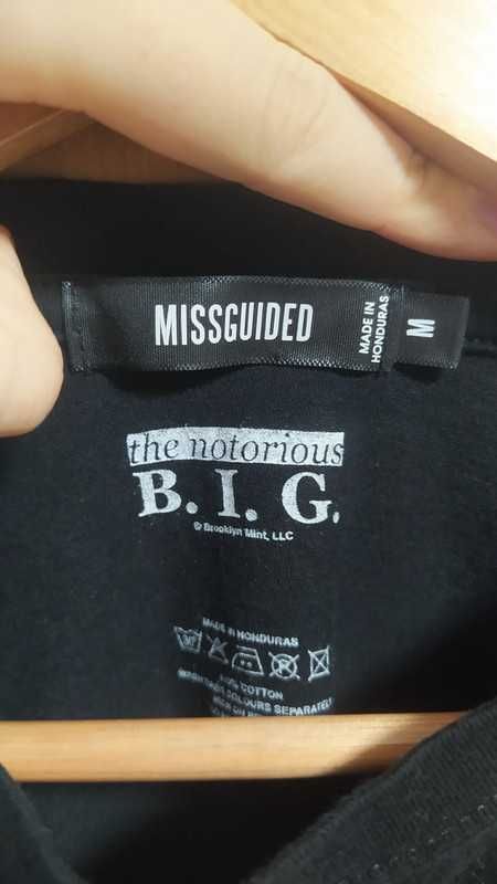 Missguided notorious big t shirt