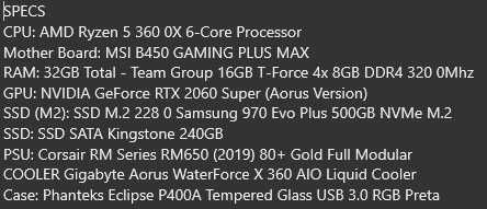 Computador Gaming (TORRE COMPLETA)