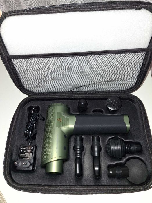 Masażer ręczny Gotze & Jensen / 6 wymiennych głowic / regulowany