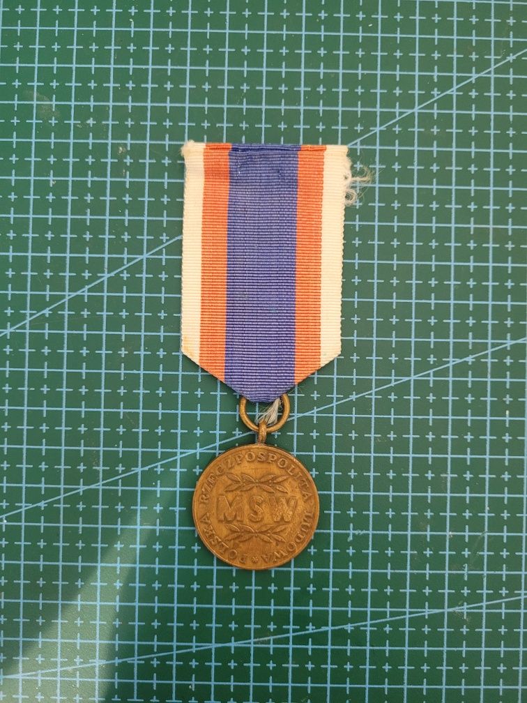 Medal X Lat w Służbie Narodu MSW PRL