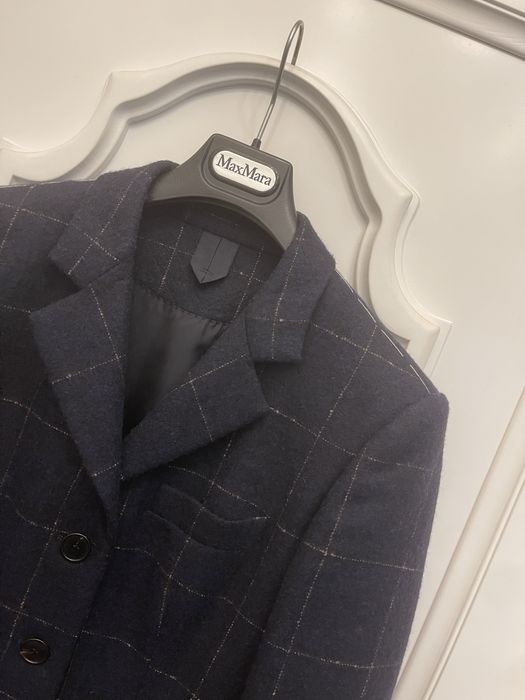 MAX MARA piękny klasyczny żakiet, alpaka z wełną