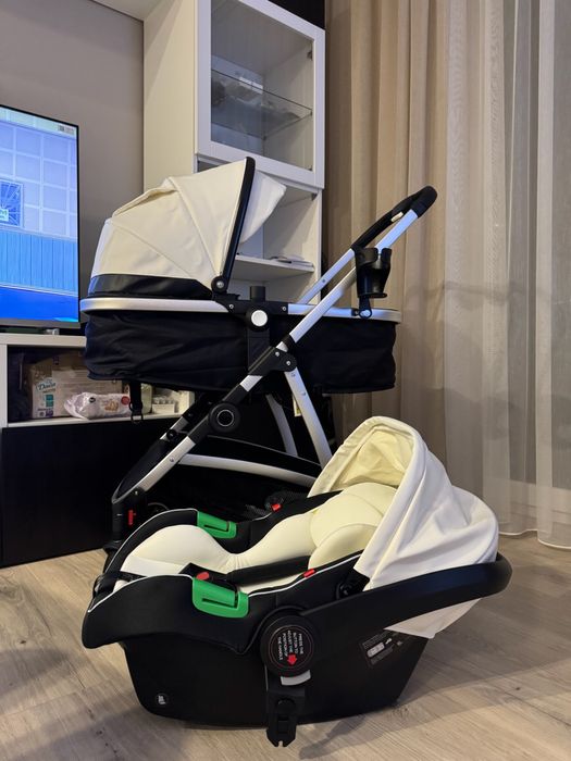 Wózek 3 w 1.  Gondola,spacerówka, fotelik