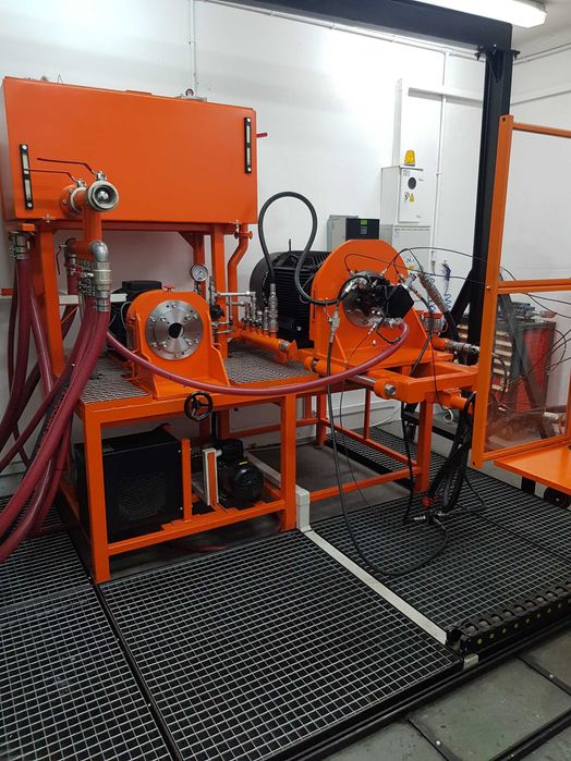 Stanowisko testowe do sprawdzania pomp hydraulicznych 420 bar  55 KW