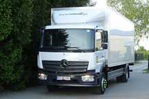 Mercedes-Benz Atego 1321 Euro 6 kontener 20p.  Mercedes Atego 1321 Euro 6 tylko 302 tys.km! udokumentowane , Sprowadz