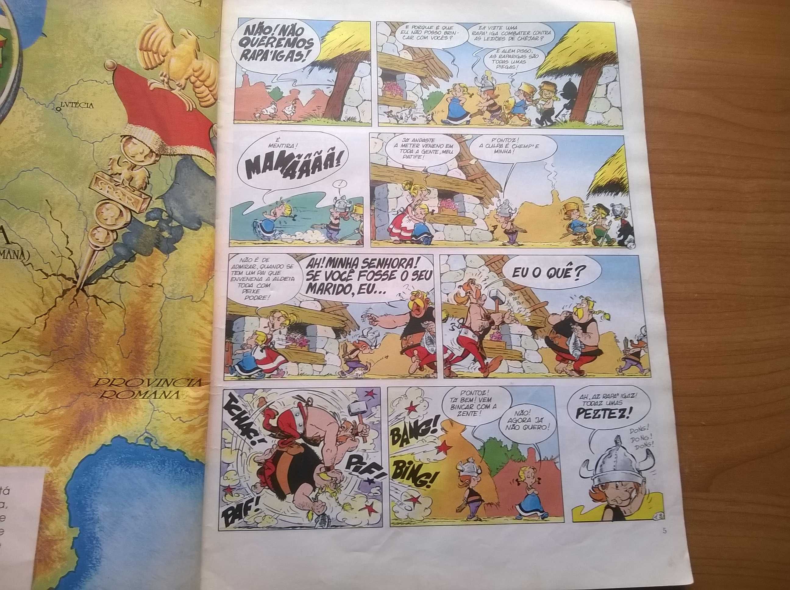 Astérix A Rosa e o Gládio - Albert Uderzo