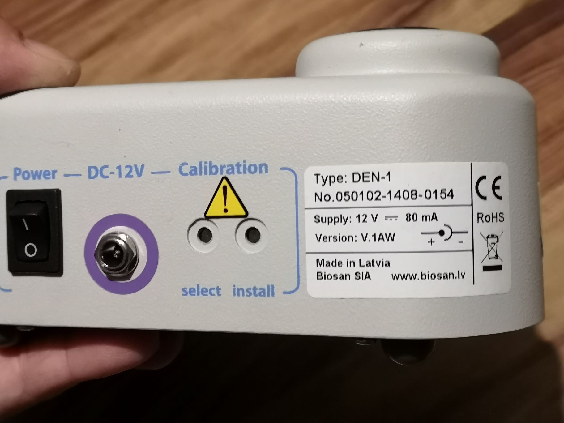 Densytometr rurowy DEN-1 Mcfarland Densitometer - marka biosan