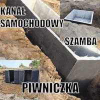 Szambo 12m3 Zbiornik betonowy  Piwniczki Kanały samochodowe