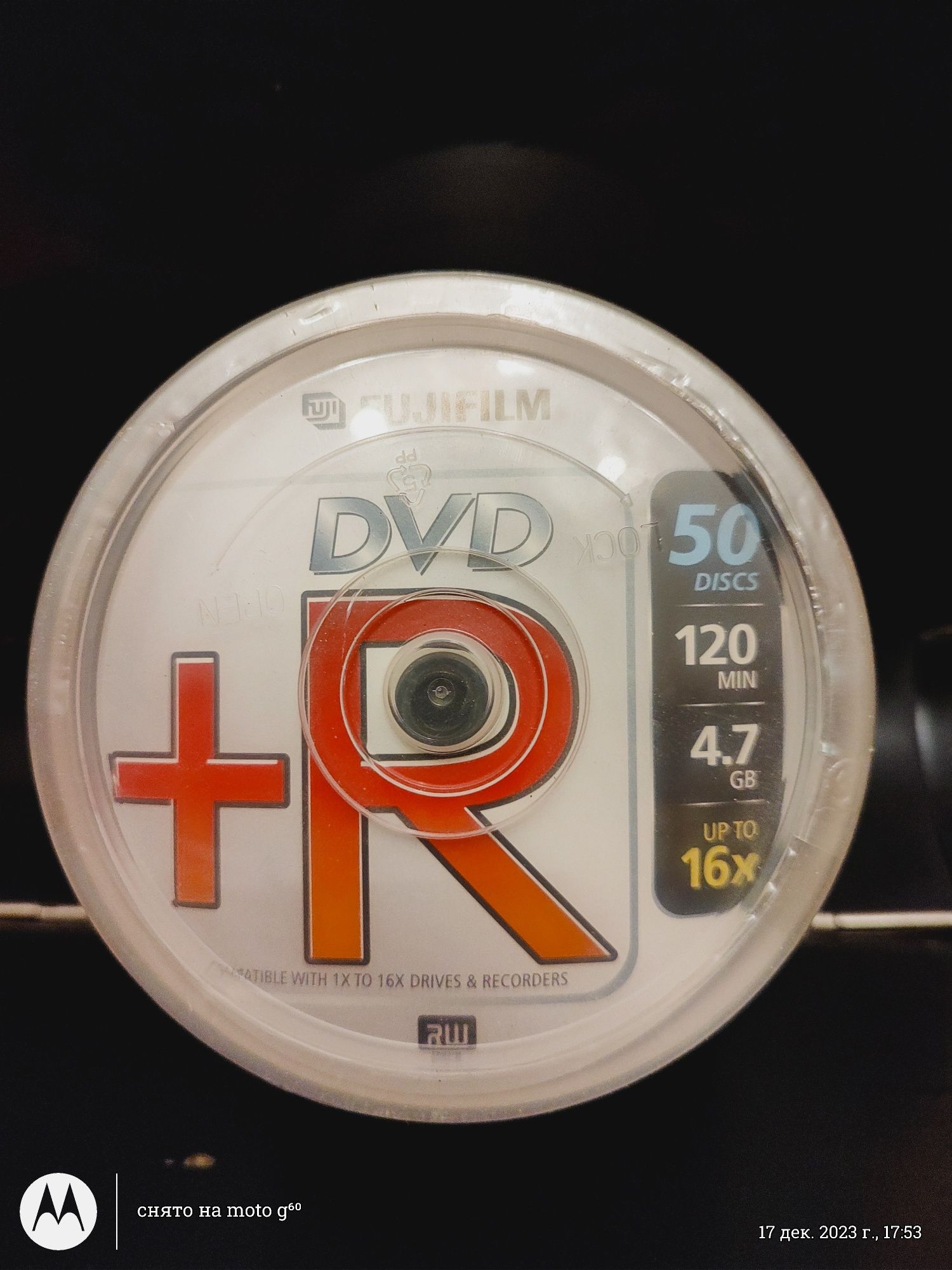DVD+R Fujifilm, новые