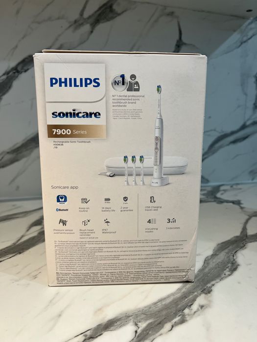 Зубна щітка електрична Philips Sonicare Series 7900 Advanced/HX9636/19