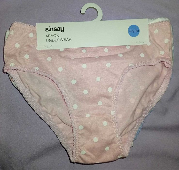 Труси 4 шт. 122-128 розмір 6-7 років Sinsay