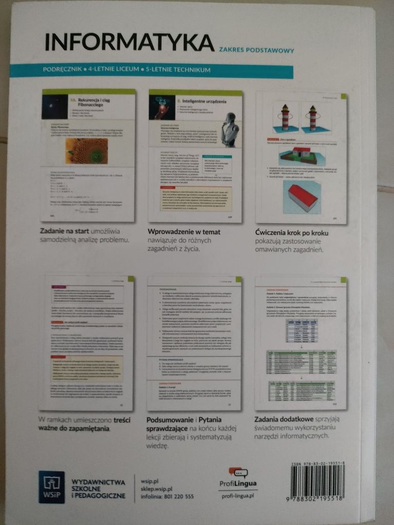 Informatyka klasa 3, liceum i technikum, zakres podstawowy