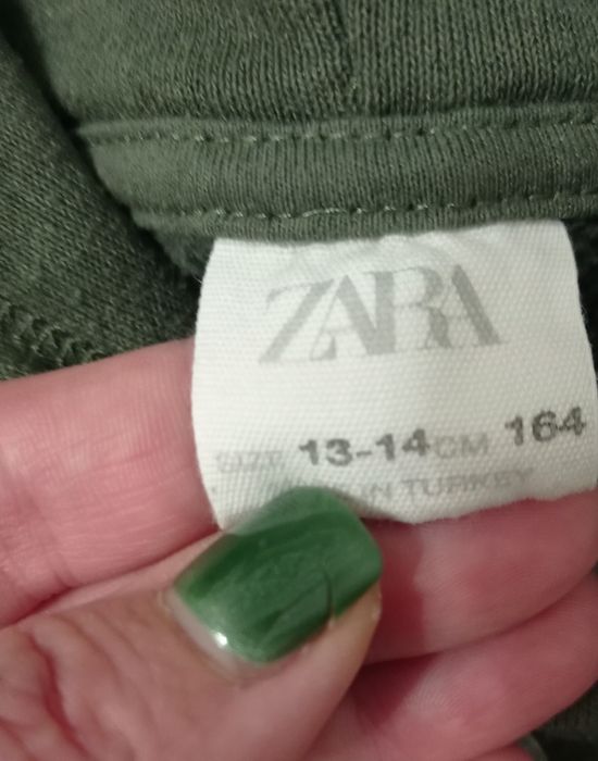 Утеплене худі Zara, на дівчину підлітка вік 13/14, зріст 158/164